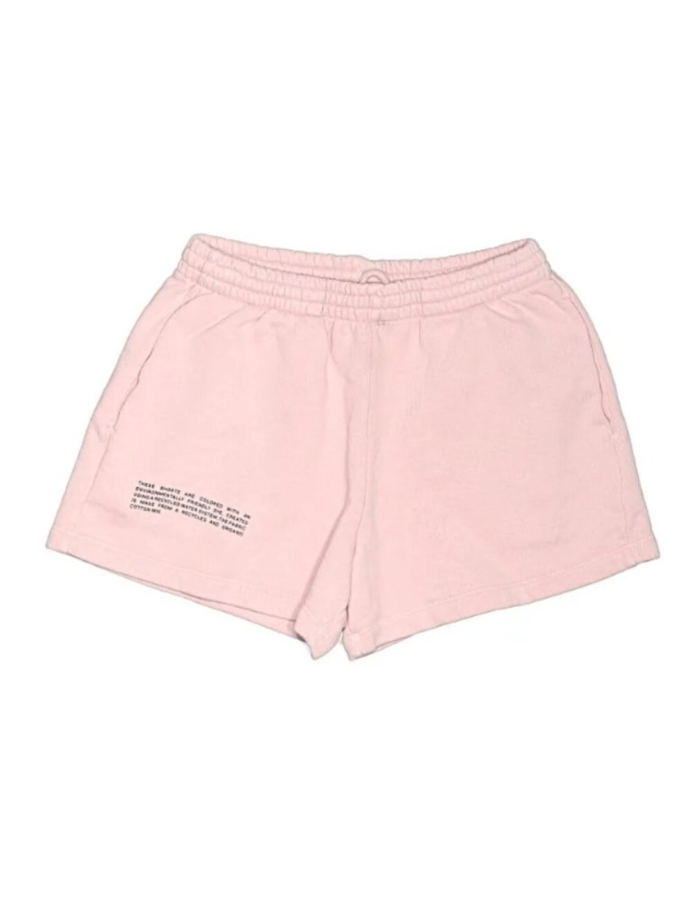 PANGAIA | Organic cotton shorts—sakura pink | XS